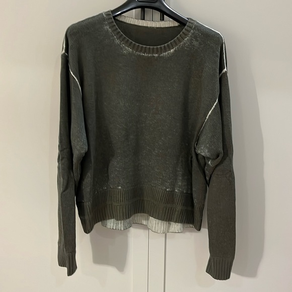 BNWOT Lululemon Ambre Cotton Sweater size 8 - Picture 1 of 6